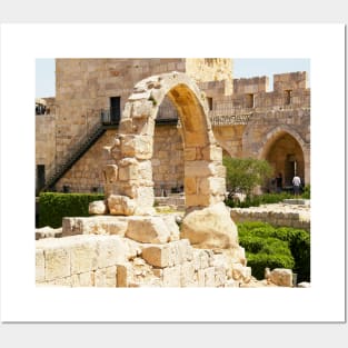 Israel, Jerusalem. Citadel Arch Posters and Art